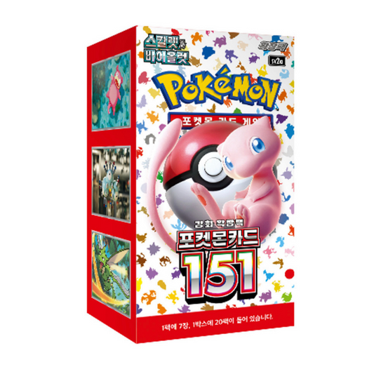 Pokemon 151 SV2A Booster Box KOREAN