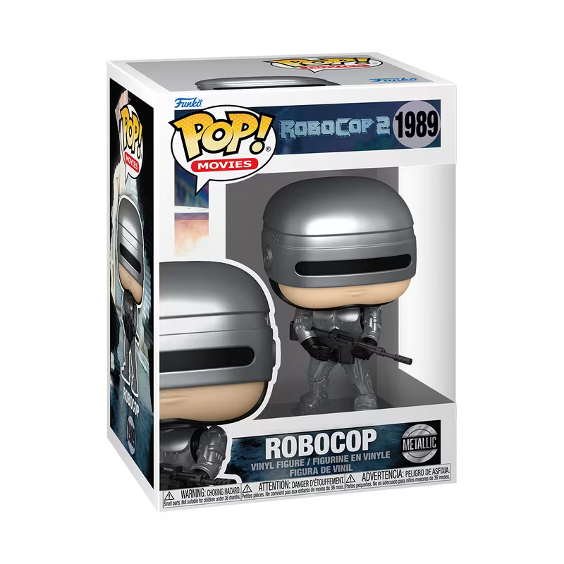 Funko Pop! Robocop (Metallic) #1989