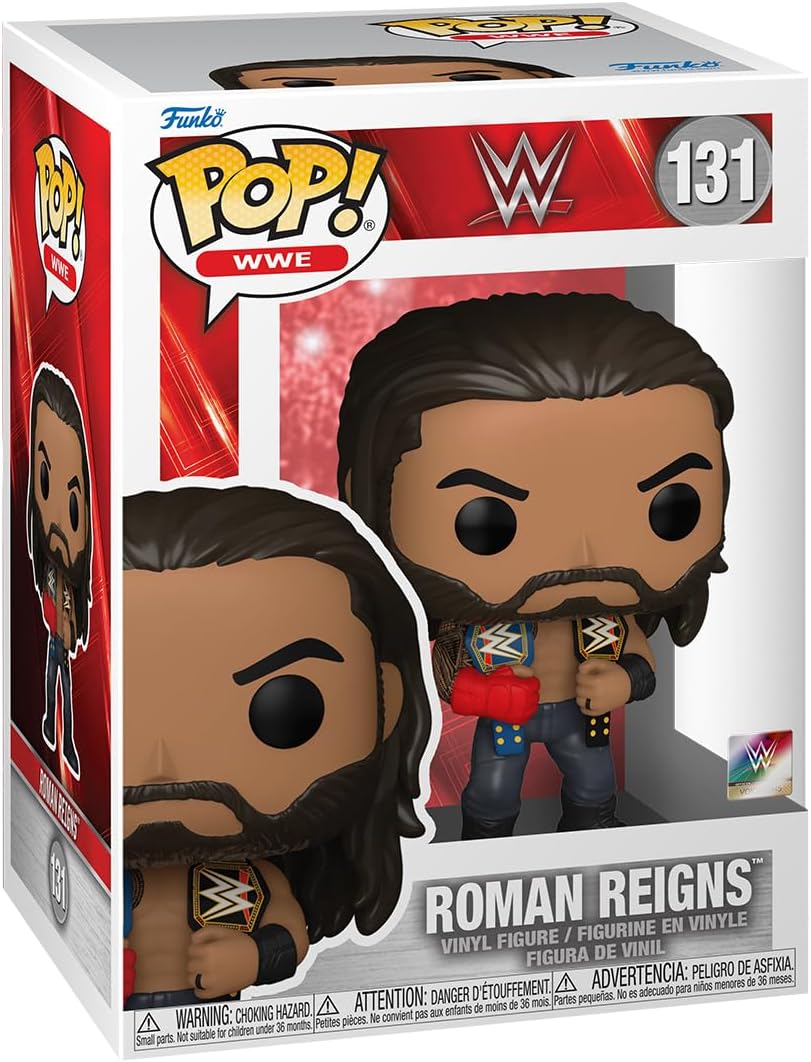 Funko Pop! WWE - Roman Reigns with Belts #131