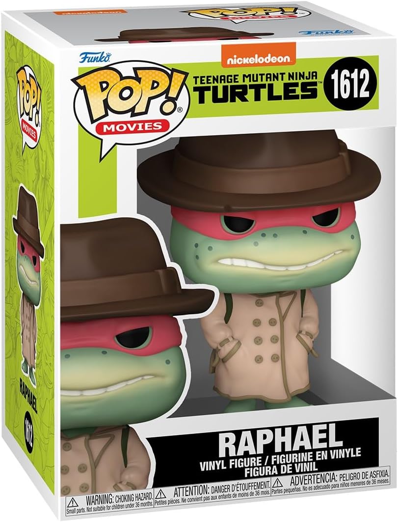 Funko Pop! Teenage Mutant Ninja Turtles - Raphael in Trench Coat #1612