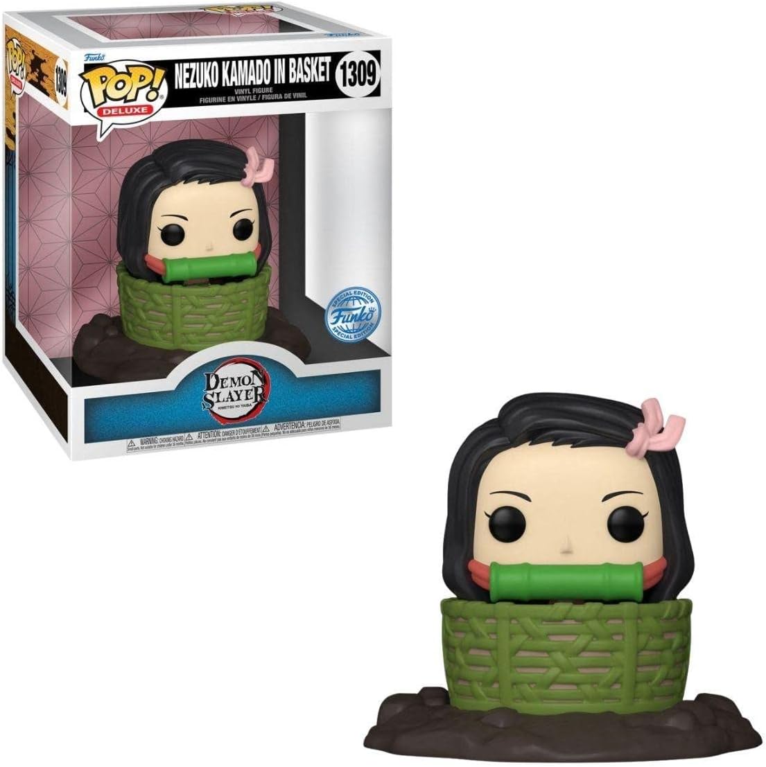 Funko Pop! Deluxe Demon Slayer - Nezuko in Basket #1309