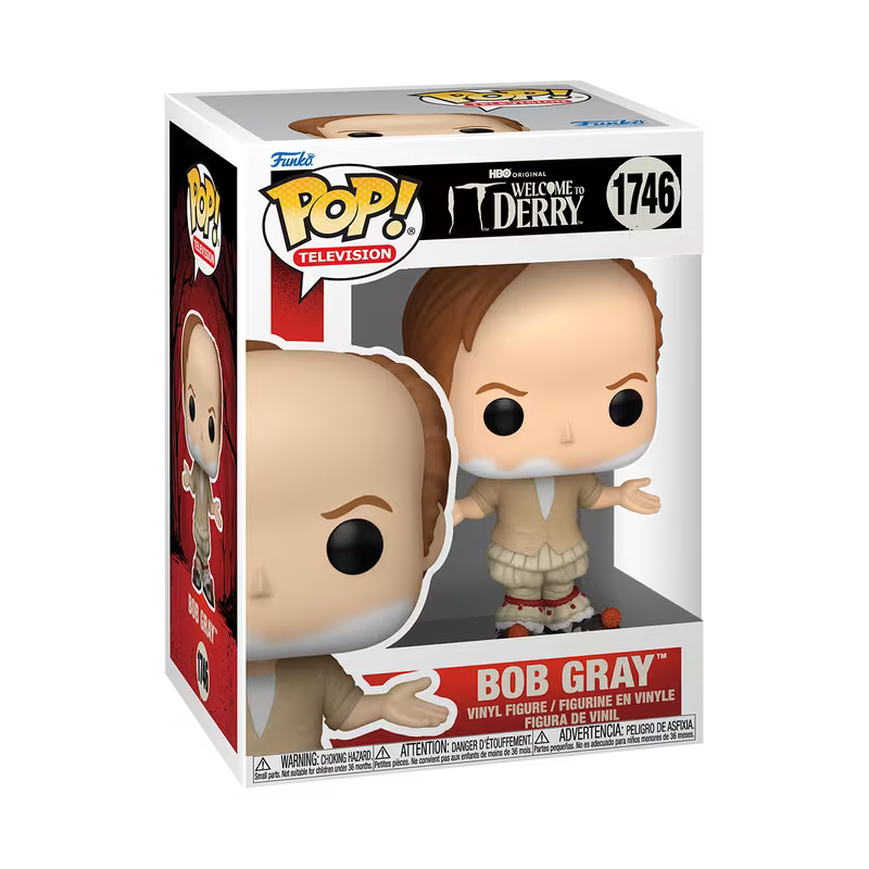 Funko Pop! IT Welcome to Derry Bob Gray #1746