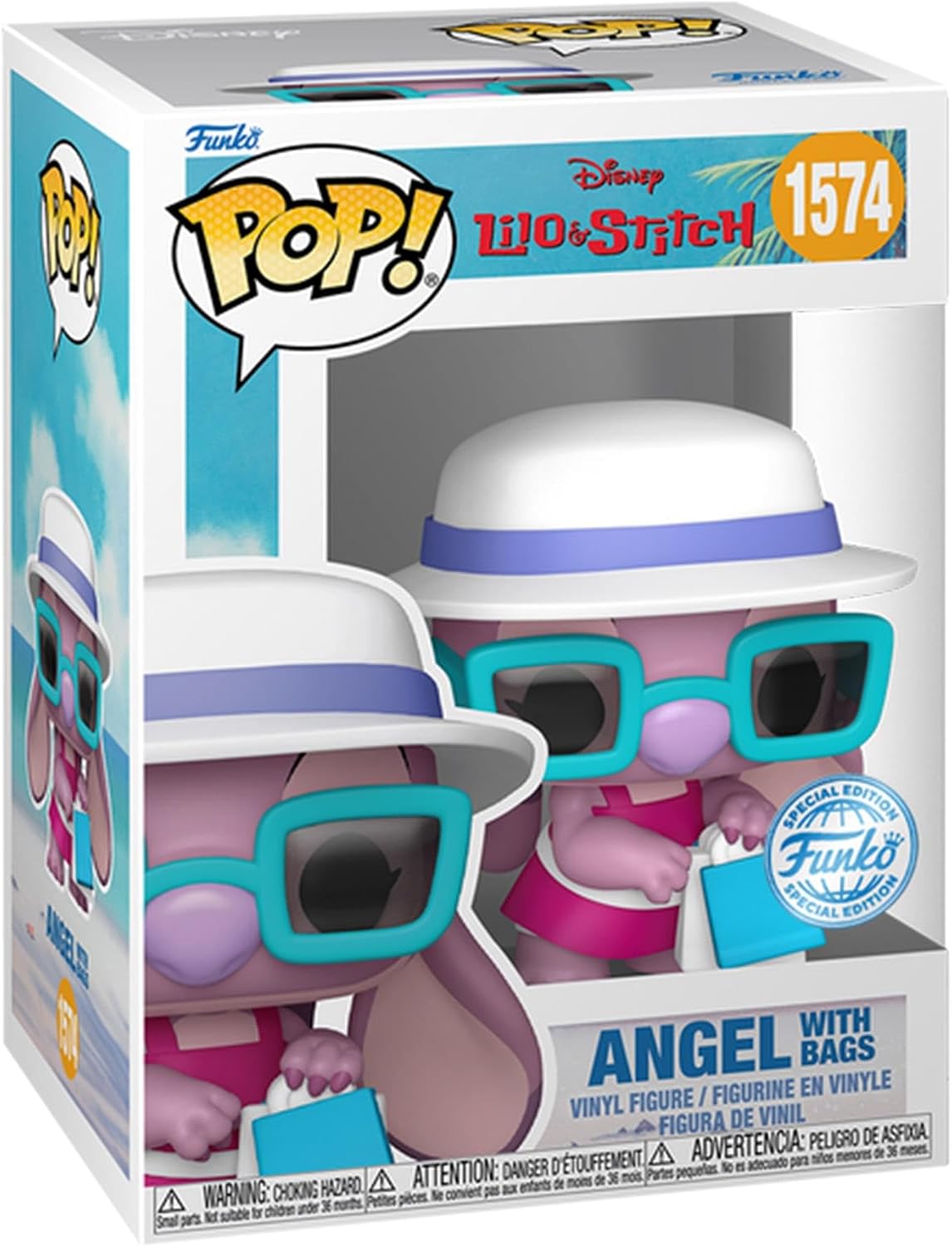 Funko Pop! Lilo & Stitch - Pop! Angel With Bags (Exclusive) #1574