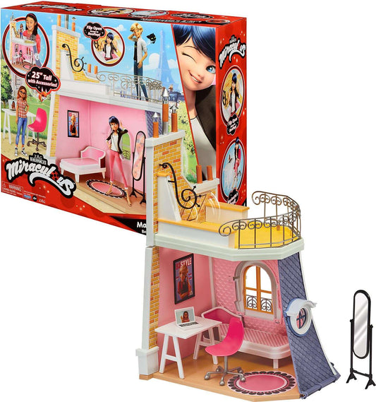 Miraculous: Tales of Ladybug & Cat Noir - 2in1 Balcony Bedroom Dolls House