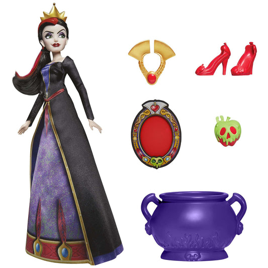 Disney Villains Evil Queen Fashion Doll, Accessories and Removable Clothes