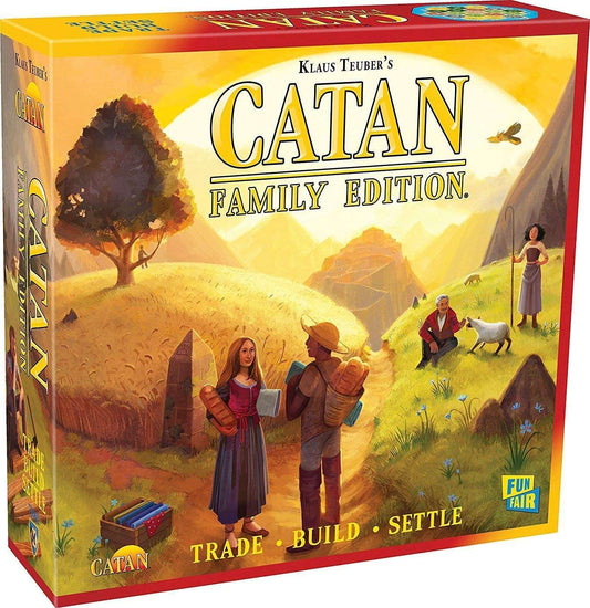 CATAN | Catan Family Edition | Board Game | Ages 10+ | 3-4 Players