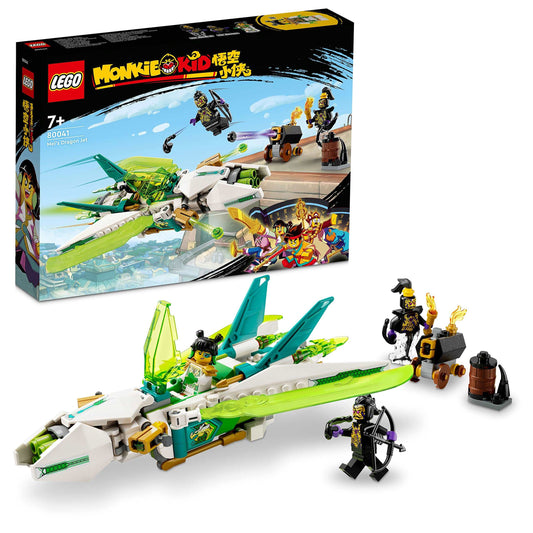 LEGO 80041 Monkie Kid Mei's Dragon Jet Building Bricks Toy 7+ 246 Pieces