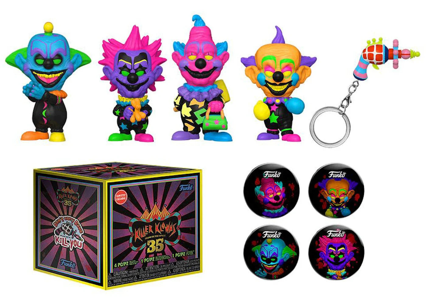 Funko Pop! Killer Klowns from Outer Space 35th Anniversary Exclusive Collector's Box