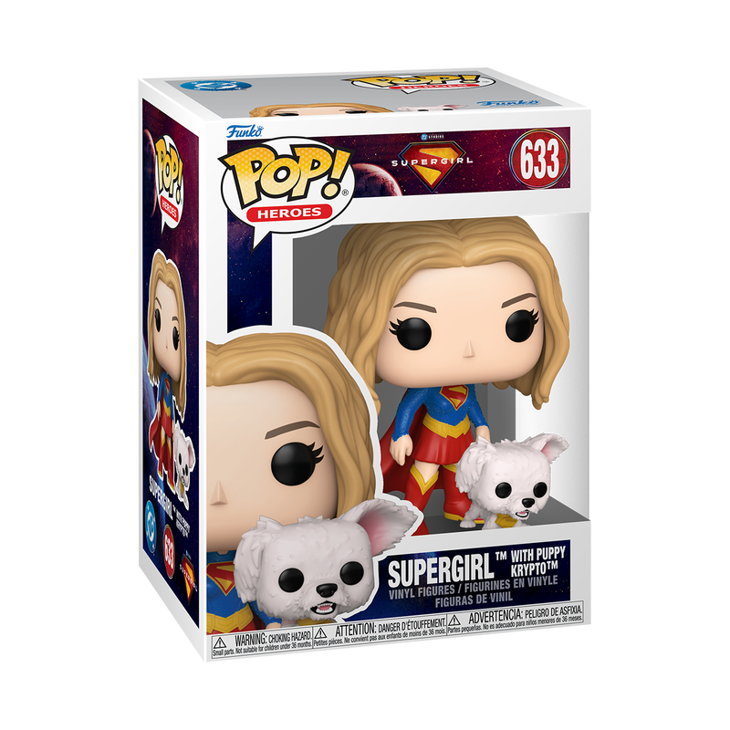 Funko Pop! Supergirl with Puppy Krypto #633
