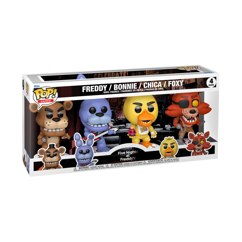 Funko Pop! Five Nights at Freddy’s 4-Pack