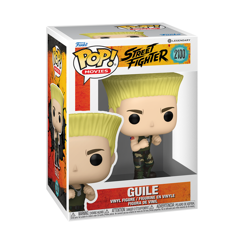 Funko Pop! Street Fighter - Guile #2100