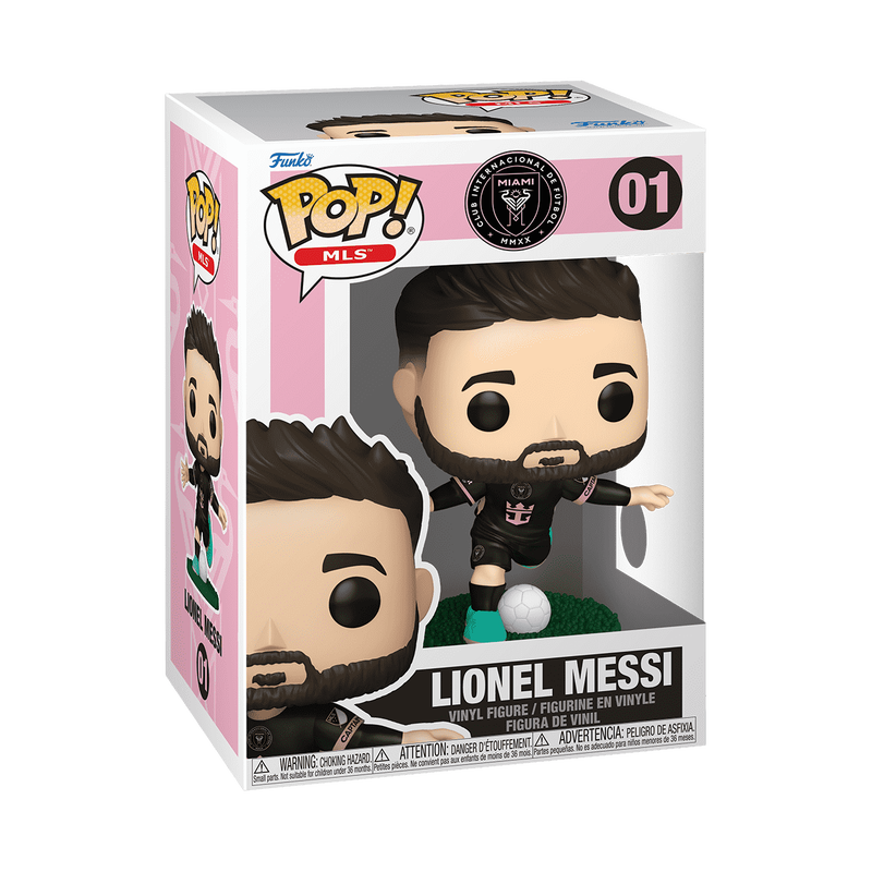Funko Pop! MLS Inter Miami Lionel Messi CF (Away Jersey) #01