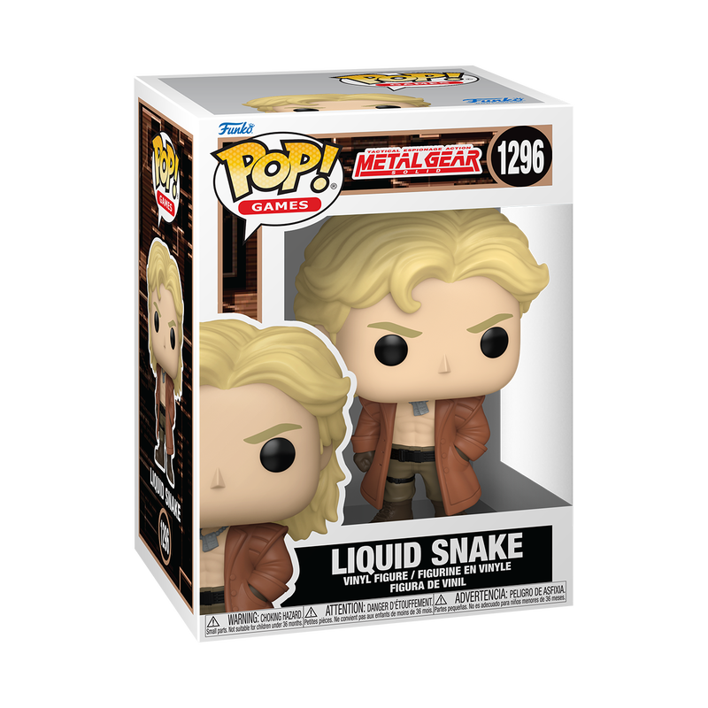 Funko Pop! Metal Gear Solid - Liquid Snake #1296
