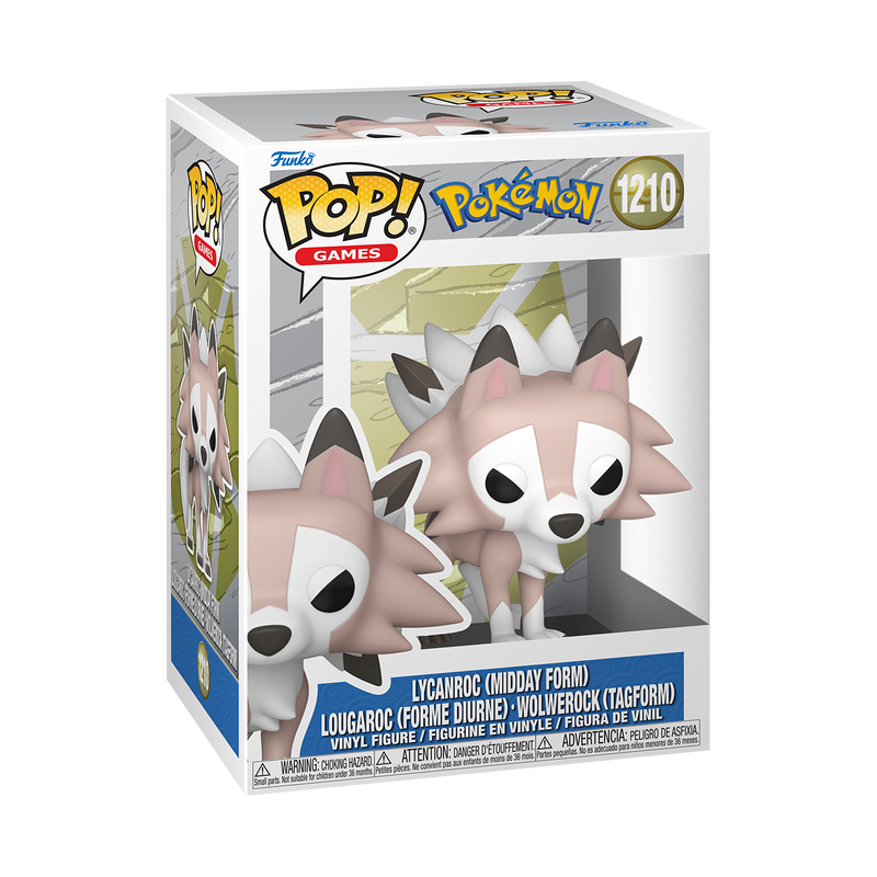 Funko Pop! Pokemon - Lycanroc (Midday Form) #1210