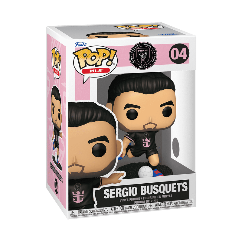 Funko Pop! Inter Miami CF - Sergio Busquets #04