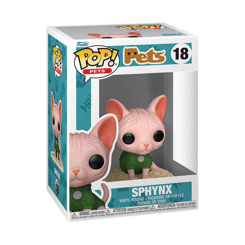 Funko Pop! Pets - Sphynx #18
