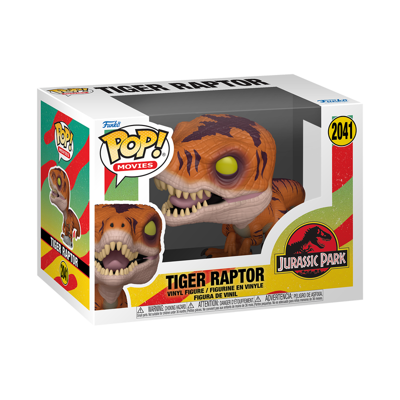 Funko Pop! Jurassic Park - Tiger Raptor #2041