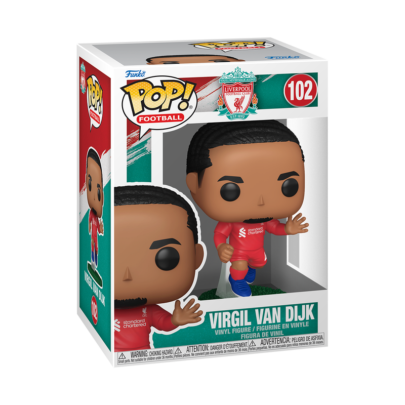 Funko Pop! Liverpool FC - Virgil Van Dijk #102