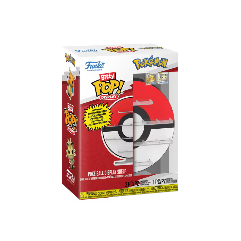 Funko Bitty Pop! Display Poké Ball