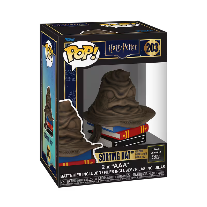 Funko Pop! Harry Potter Sounds Sorting Hat #203