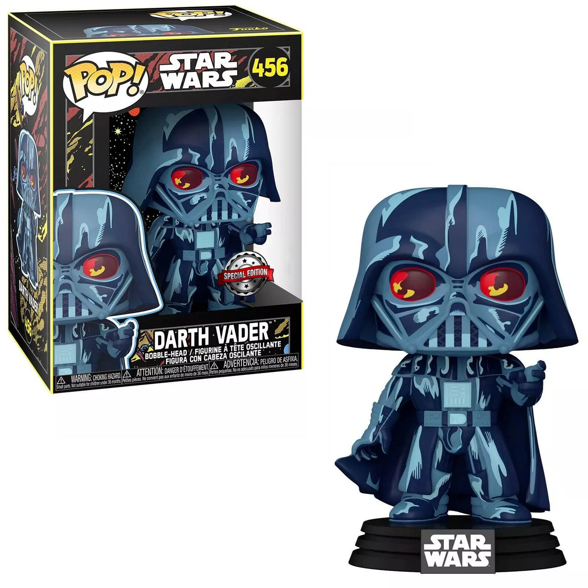 Funko Pop! Star Wars - Darth Vader (Retro Art Series) (Exclusive) #456