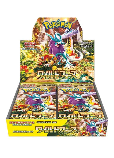 Pokemon Wild Force / Cyber Judge - Booster Box JAPANESE