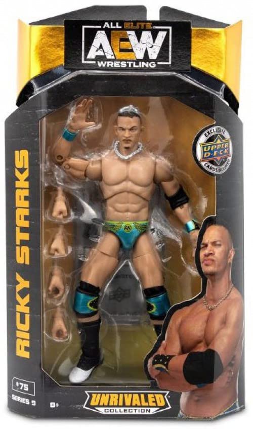 All Elite Wrestling - 6-Inch Ricky Starks Figure - AEW Unrivaled Collection