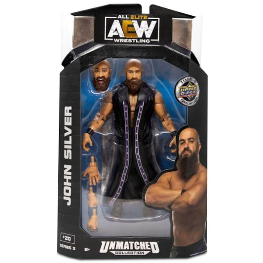 AEW Unmatched Unrivaled Luminaries Collection Wrestling Figure John Silver