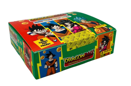 Panini Dragon Ball Z Universal Trading Cards x18 Packs - Full outer
