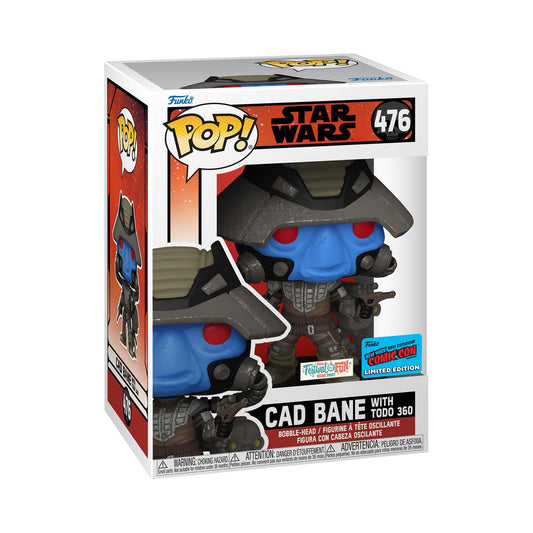Funko POP! Star Wars: Cad Bane With Todo - (NYCC/Fall Con)