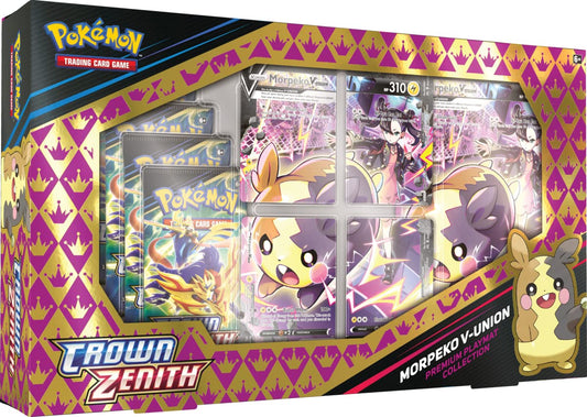 Pokémon Morpeko V-UNION Premium Playmat Collection (4 Promo, 1 Oversize Card)