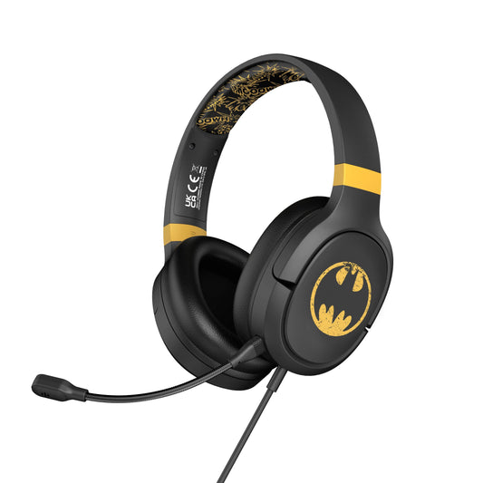 OTL Technologies DC0885 DC Comics Batman Pro G1 Wired Gaming Headphones Black