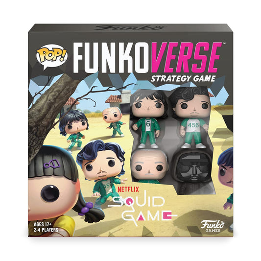 Funkoverse: Squid Game 4-pack - Light Strategy Board Game