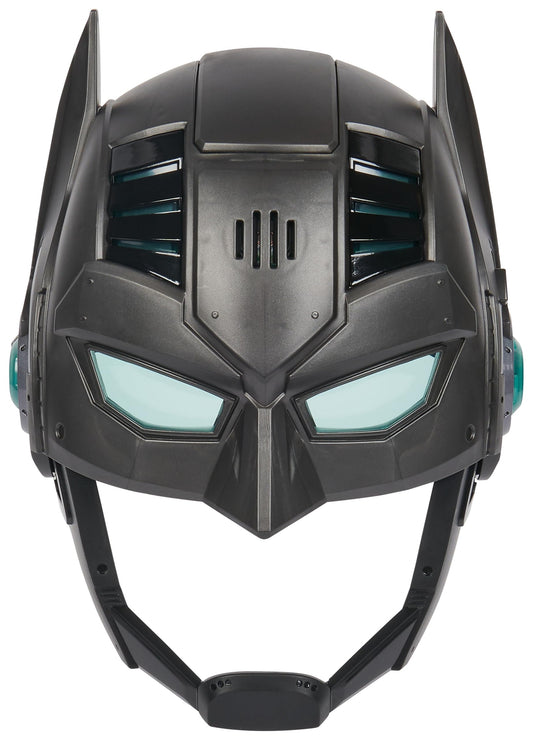 DC Comics, Armor-Up Batman Mask with Visor, 15+ Sounds and Phrases, Lights Up
