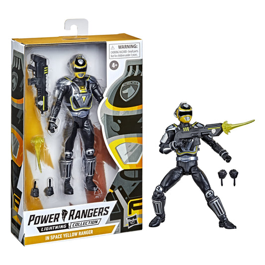 Power Rangers Lightning Collection In Space Yellow Ranger Premium Collectable
