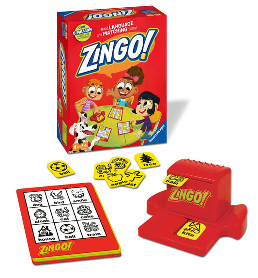 Ravensburger Zingo Bingo Game - Learning and Educational Toys for Kids Age 4+