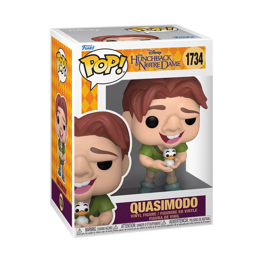 Funko Pop! The Hunchback of Notre Dame - Quasimodo with Bird #1734