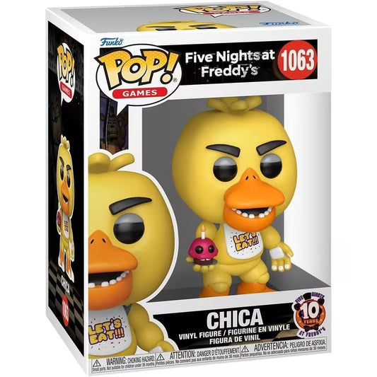 Funko Pop! Five Night's at Freddy's (FNAF) Chica (10th Anniversary) #1063