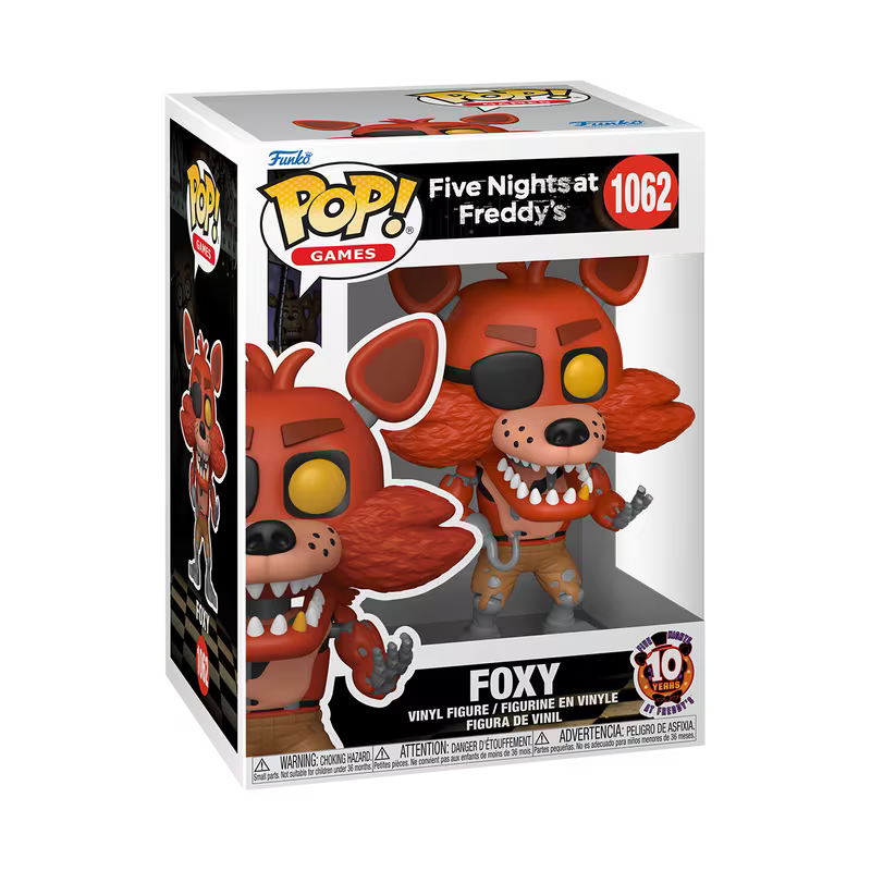 Funko Pop! FNAF Foxy (10th Anniversary) #1062