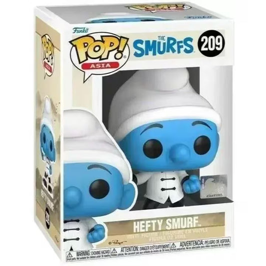 Funko Pop! Asia The Smurfs Hefty Smurf #209 Asia Exclusive