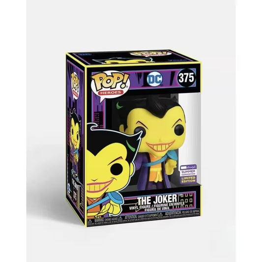 Funko Pop! DC Heroes The Joker Blacklight #375 Asia Exclusive