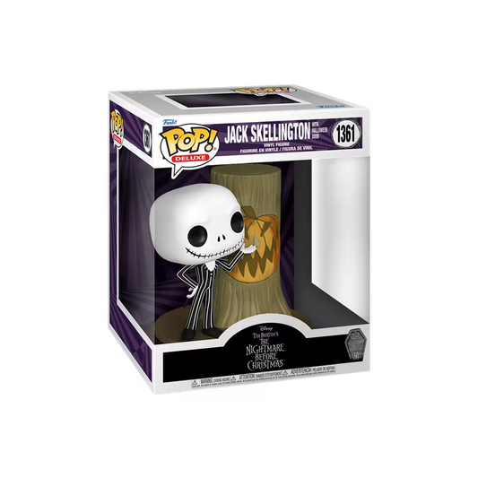 Funko Pop! Deluxe: The Nightmare Before Christmas - Jack Skellington w/Halloween Doors (30th Anniversary) #1361