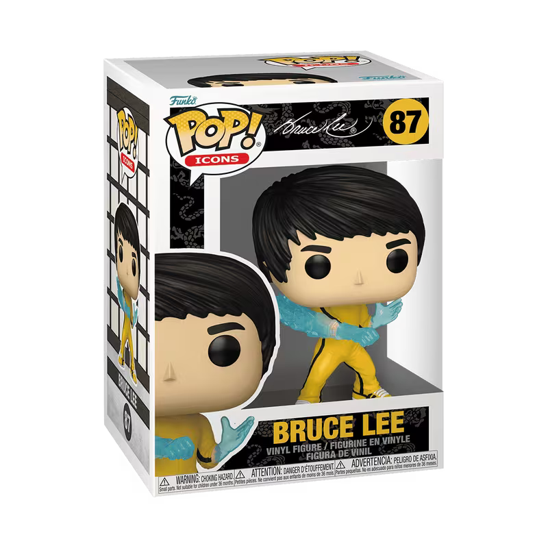 Funko Pop! Icons Bruce Lee (Be Water) #87
