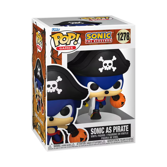 Funko Pop! Sonic The Hedgehog - Sonic as Pirate #1278