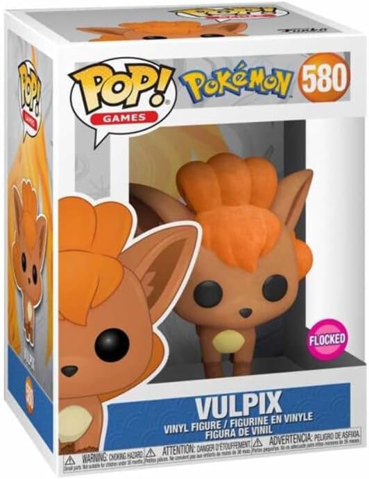 Funko Pop! Pokemon - Vulpix (Flocked) #580