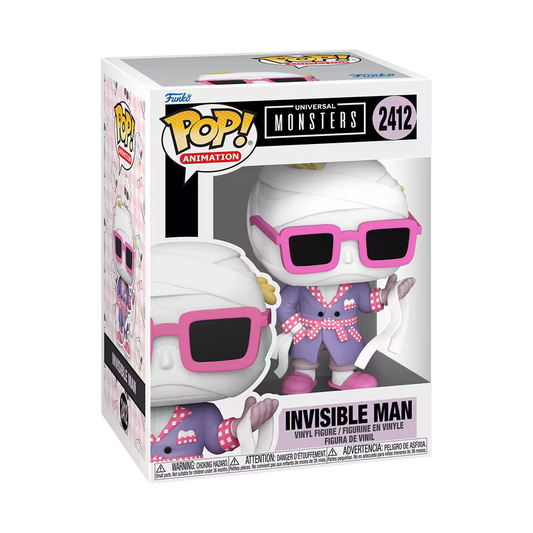 Funko Pop! Universal Monsters Invisible Man (Anime) #2412