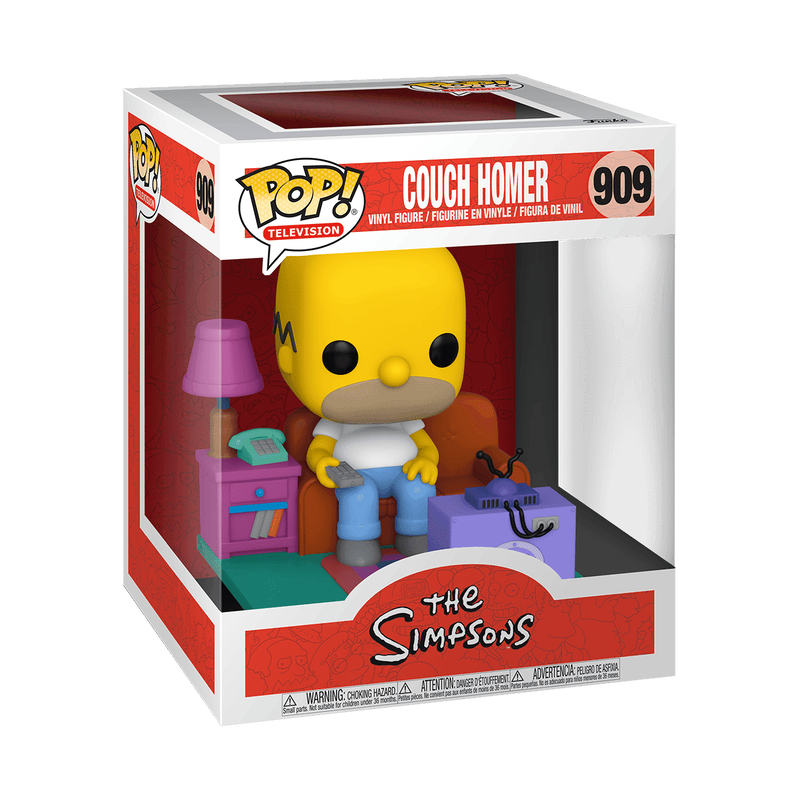 Funko Pop! Deluxe: The Simpsons - Couch Homer #909