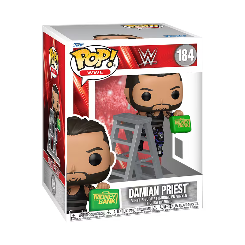 Funko Pop! Premium WWE Damian Priest (Money in the Bank) #184