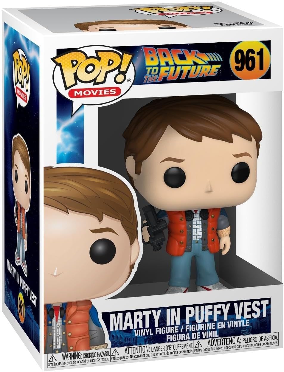 Funko Pop! Back to the Future - Marty McFly in Puffy Vest #961