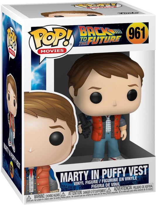 Funko Pop! Back to the Future - Marty McFly in Puffy Vest #961